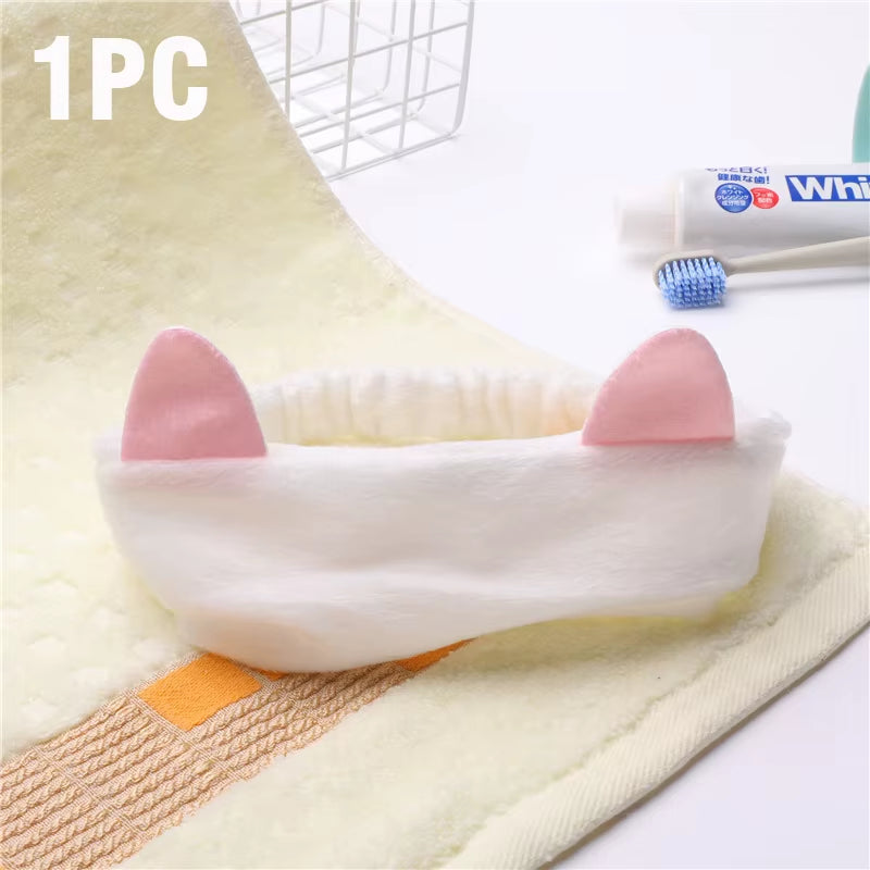 Care Cap with Button Microfiber Hair Towel Super Absorbent Hair Towel Wrap Fast Drying Hair Wraps Women Bathroom Accessories