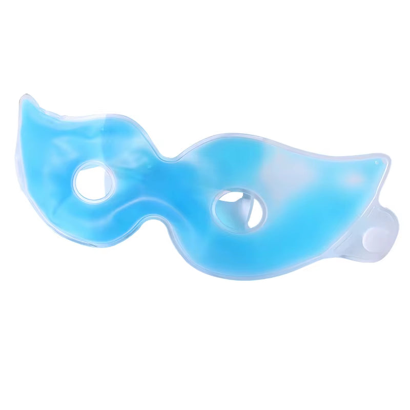 Gel Eye Mask Warm Hot Ice Cooling Relieve Eye Fatigue Eliminate Dark Circles Gel Eye Mask Ice Bag Reusable for Good Sleep